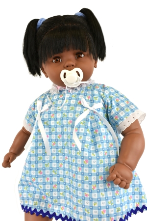 картинка Кукла-пупс Бобо, брюнетка с хвостиками, 65 см , арт. 5300C интернет-магазин TuKiTu.ru